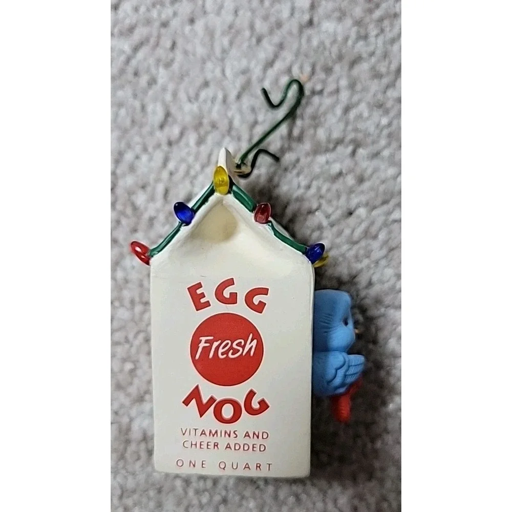 1992 Hallmark Keepsake Ornament - Egg‎ Nog Nest - Bird House -